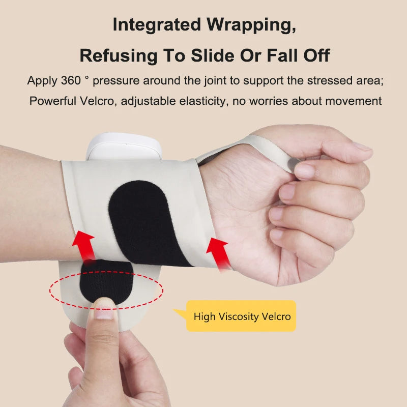 8 Modes 30 Levels Wrist Massager &ndash; Rechargeable Relief