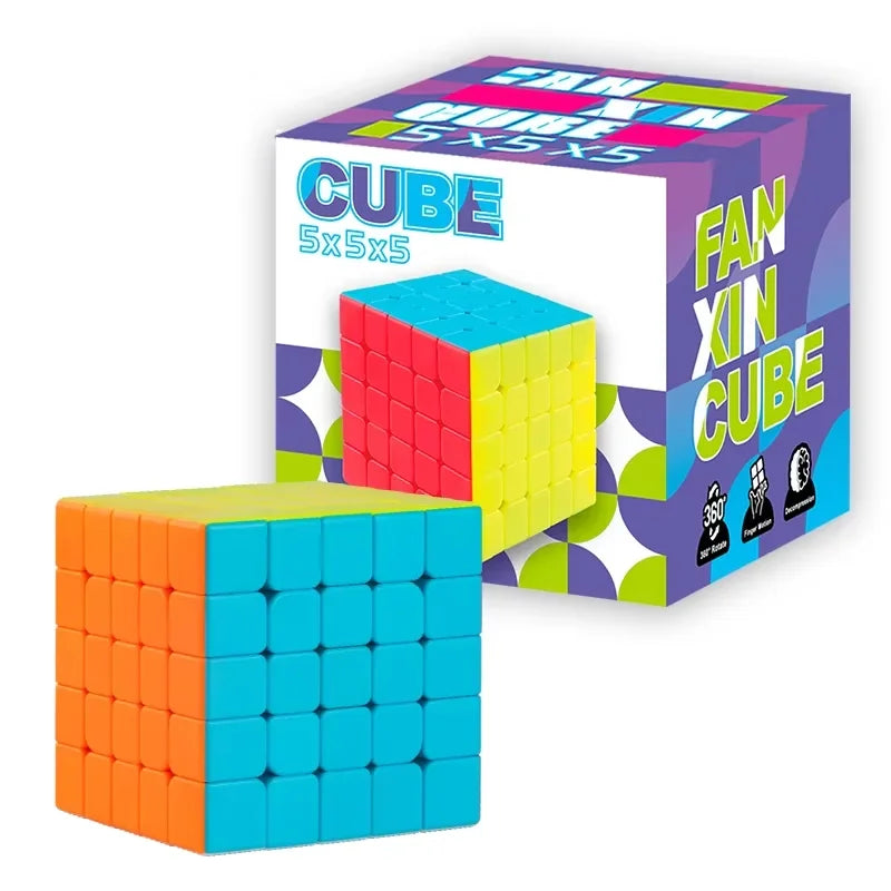 Pyramid Cube 3x3 &ndash; Smooth Magnetic Speed Puzzle I 5x5