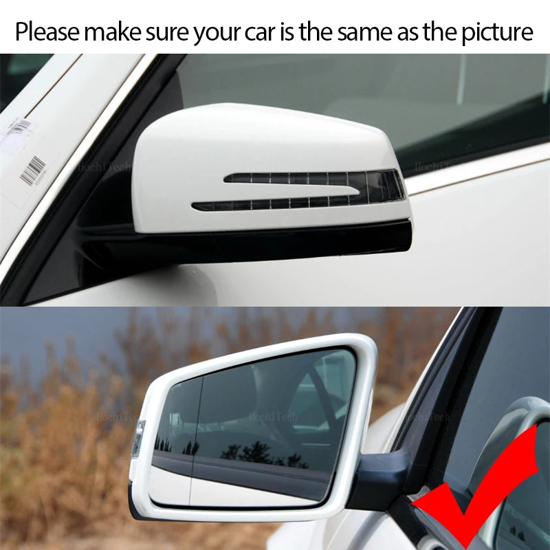 Vyhrievané sklo zrkadla dverí pre Mercedes-Benz A C E triedy W204 W212 W218