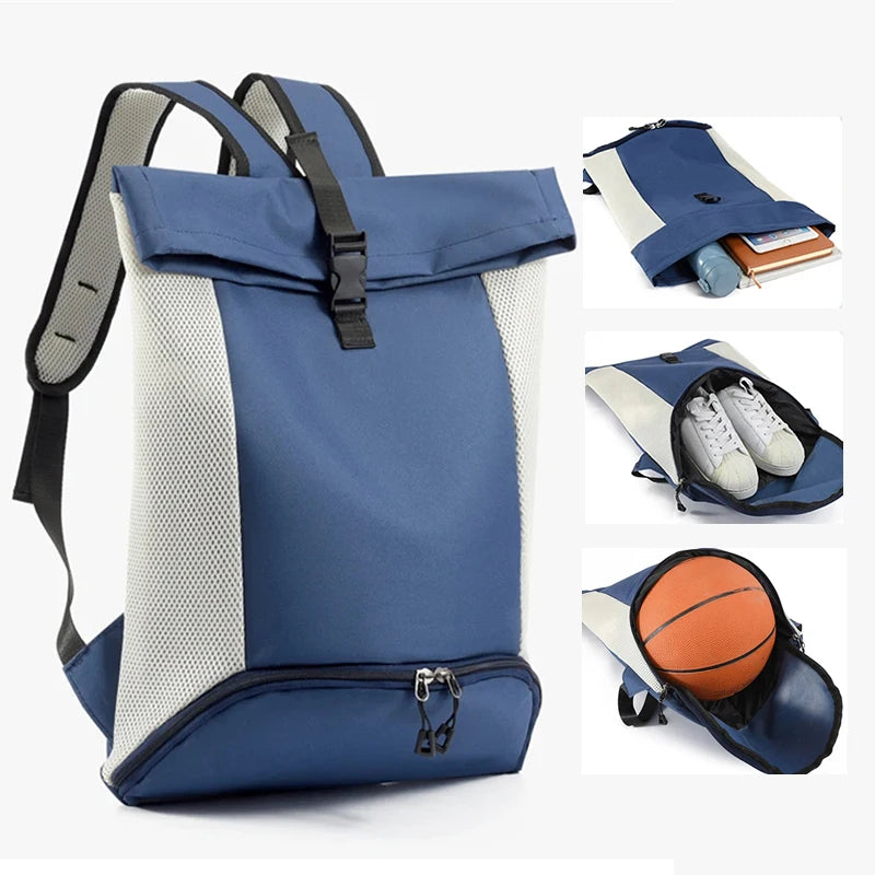 Basketball Gym Bag &ndash; Ball Compartment With Zipper Pocket