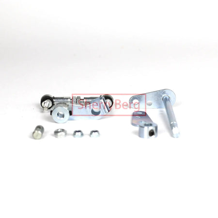 SherryBerg FOR Solex Dellorto Carb EMPI 43-5208-8 LINKAGE KIT ONLY 43-5208 Single HPMX or Weber IDF Intake Manifold Link T1 by InterCyprus Trading Ltd