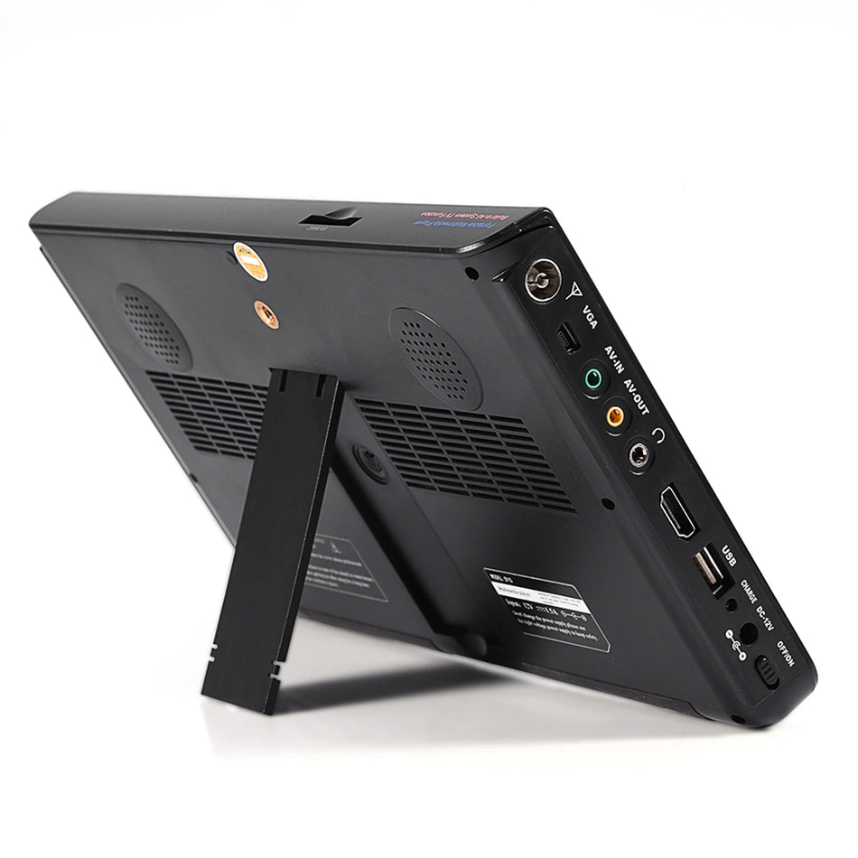 1024x600 Resolution 10-inch Portable Digital Analog TV