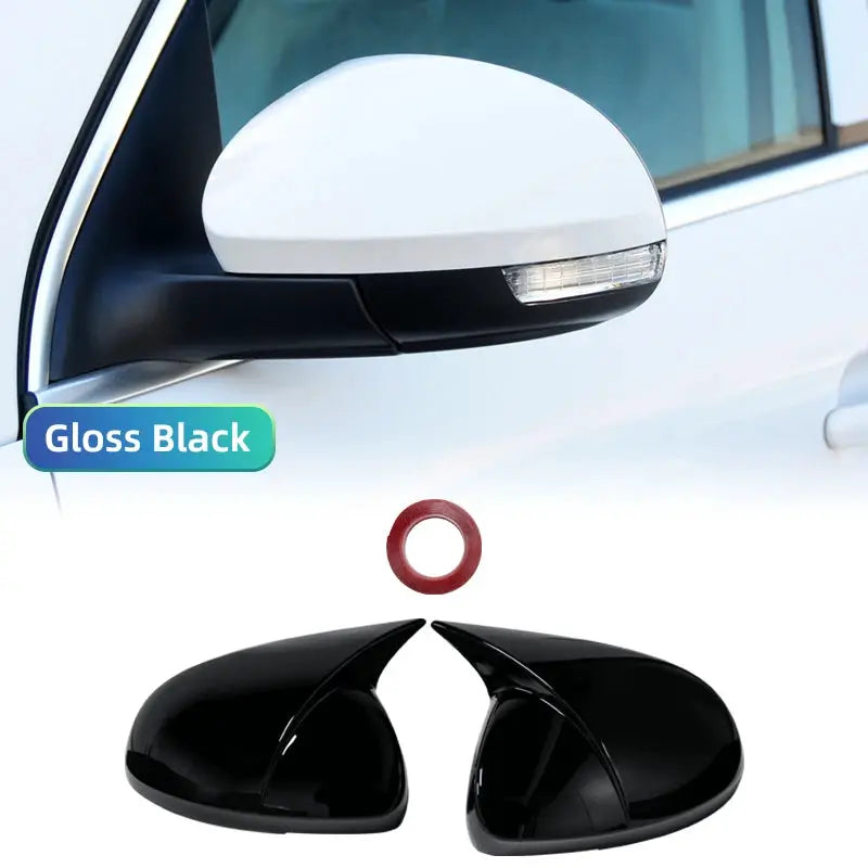 Auto Rearview replace left right For Volkswagen VW Tiguan MK1 2009-2016 Car Side Mirror Cover Wing Cap Housing by InterCyprus Trading Ltd