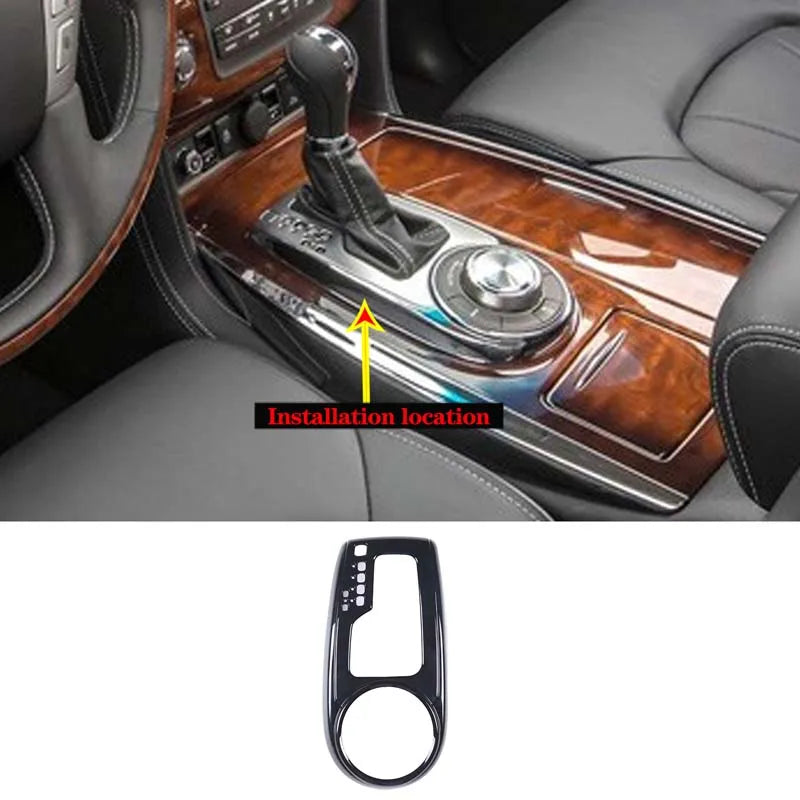 Autocolant cadru echipament negru pentru Infiniti QX80 Nissan Patrol