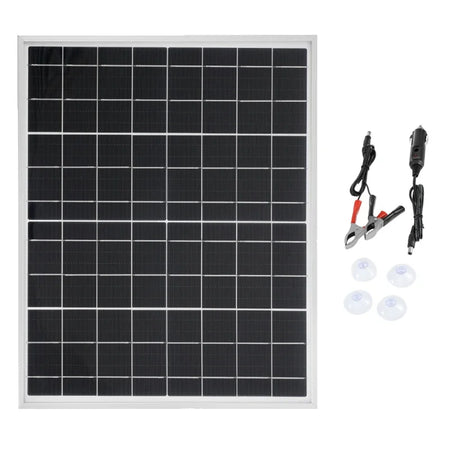 300W Solar Panel &ndash; High Efficiency 18V Aluminum Frame only 1pcs black