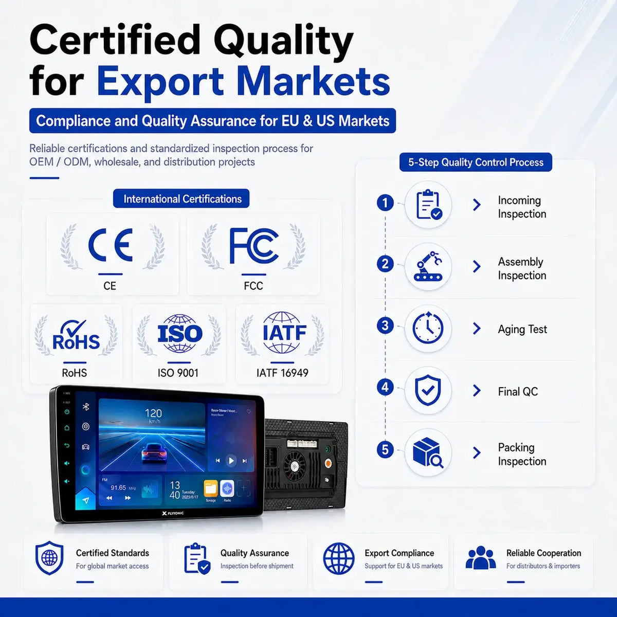 2Din Car Stereo With Android Auto And GPS For VW Golf Passat by InterCyprus Trading Ltd