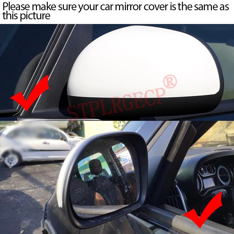 Verwarmd Zijvleugel Spiegelglas Voor Fiat 500L 2012-2022 L R