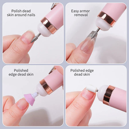 Electric Nail Drill Machine &ndash; CE Certified for Safe Home Use