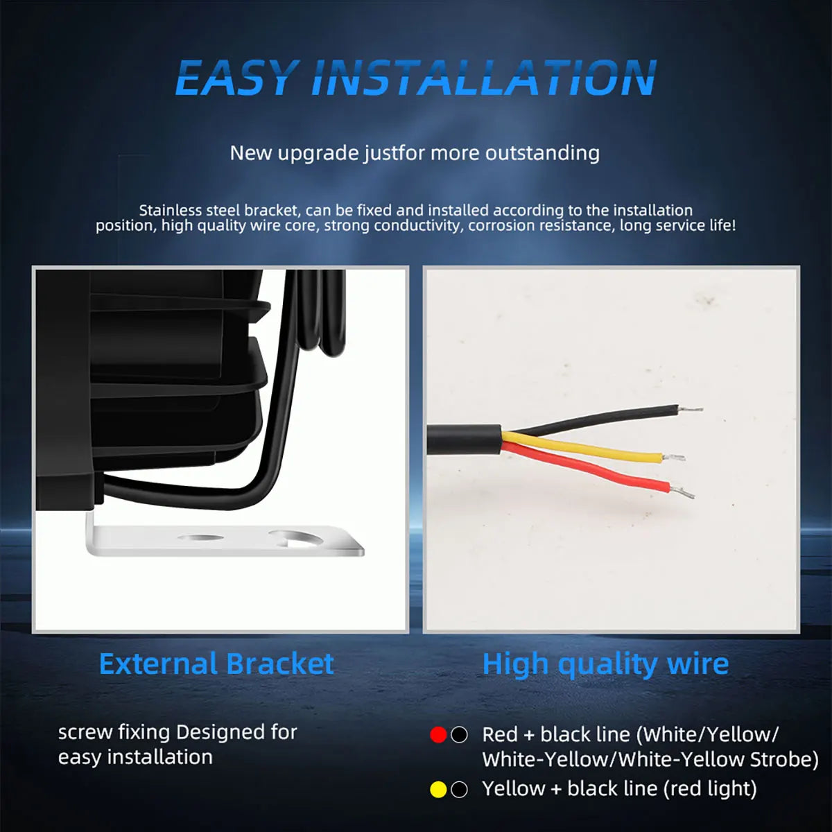 KEVANLY Motorcycle LED Spot Light &ndash; Five Versatile Light Modes