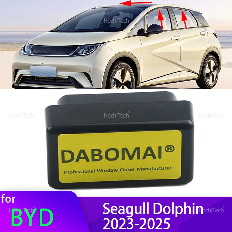 OBD-ikkunan sulkemismoduuli BYD Seagull Atto 1 Dolphin EA1 EM2E 2023-2025