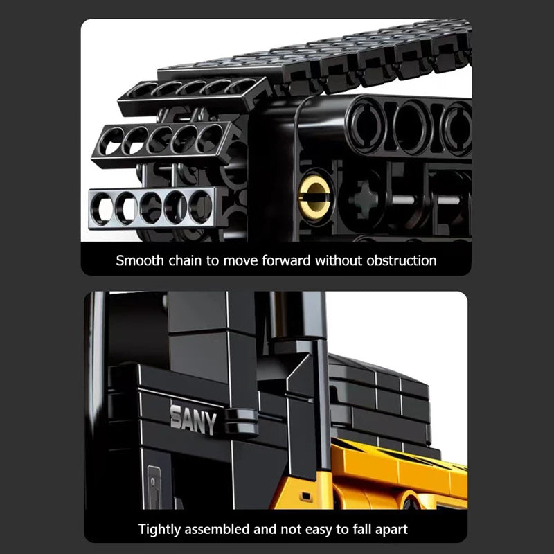 SEMBO BLOCK 1022pcs Excavator Models &ndash; Educational STEM Toy