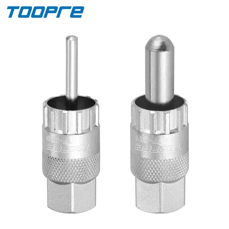 TOOPRE New Mountain Bike Card Flywheel Disassembly Tool Road Bike Guide Pin Type Card Fly Disassembly Sleeve Fixing Rod by InterCyprus Trading Ltd