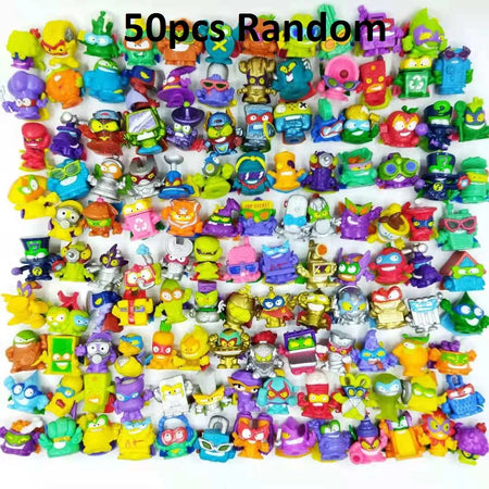 Superzings Piratix 2-4CM Figures No Repeat - Collectible 50pcs no repeat