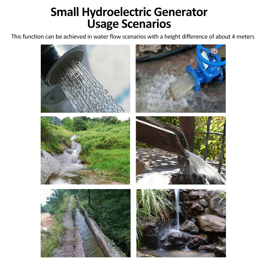 DC18V 2A Hydroelectric Generator &ndash; High Power Efficiency