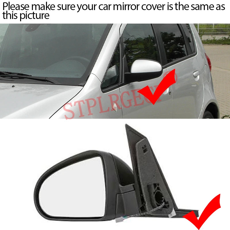 Espejo lateral calefaccionado de vidrio para Mitsubishi Colt Z30 CZ3 CZC