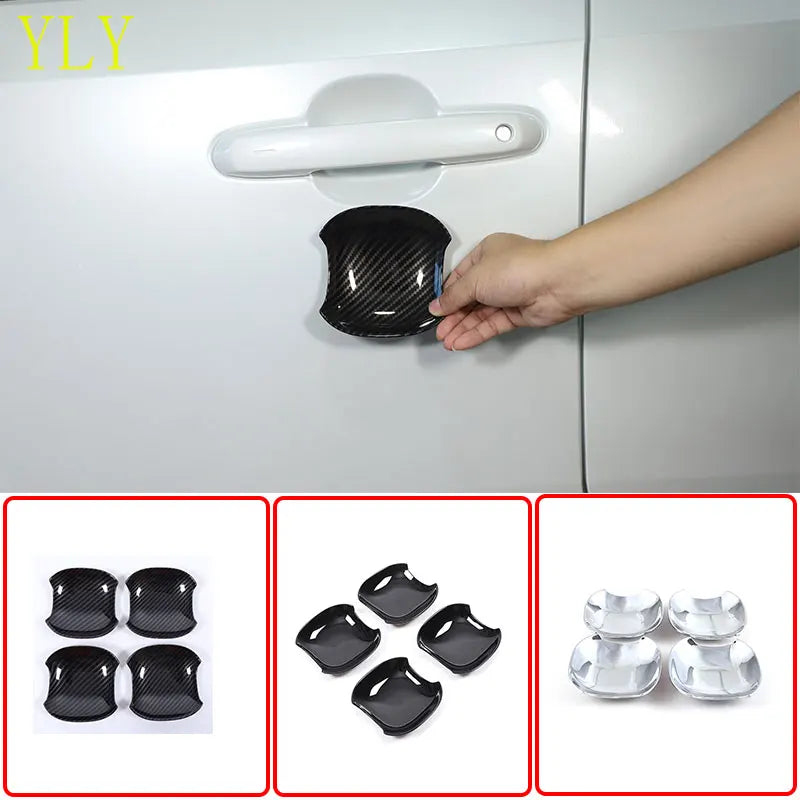 LC250 2024 Toyota Prado ABS Carbon Deurkom Sticker