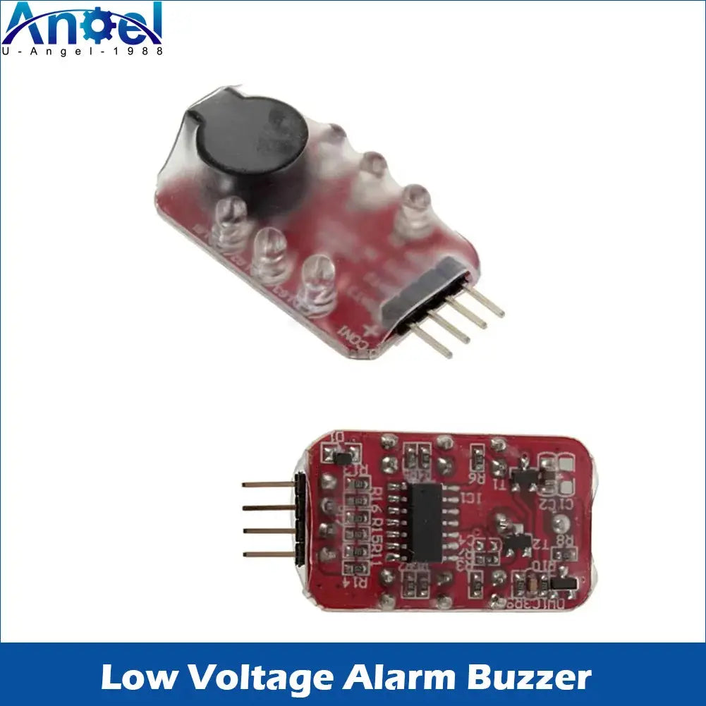 1/2/5pcs 7.4V-11.1V 2S-3S Cell Lipo Battery Low Voltage Alarm Buzzer Speaker LED Indicator Dropship by InterCyprus Trading Ltd