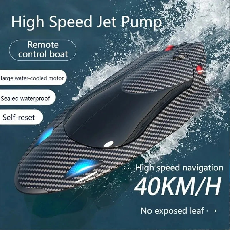 RC Boat High Speed Racing Ship - Turbojet Propulsion