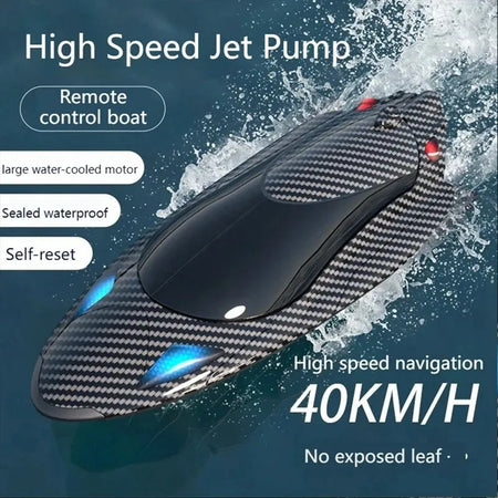RC Boat High Speed Racing Ship - Turbojet Propulsion