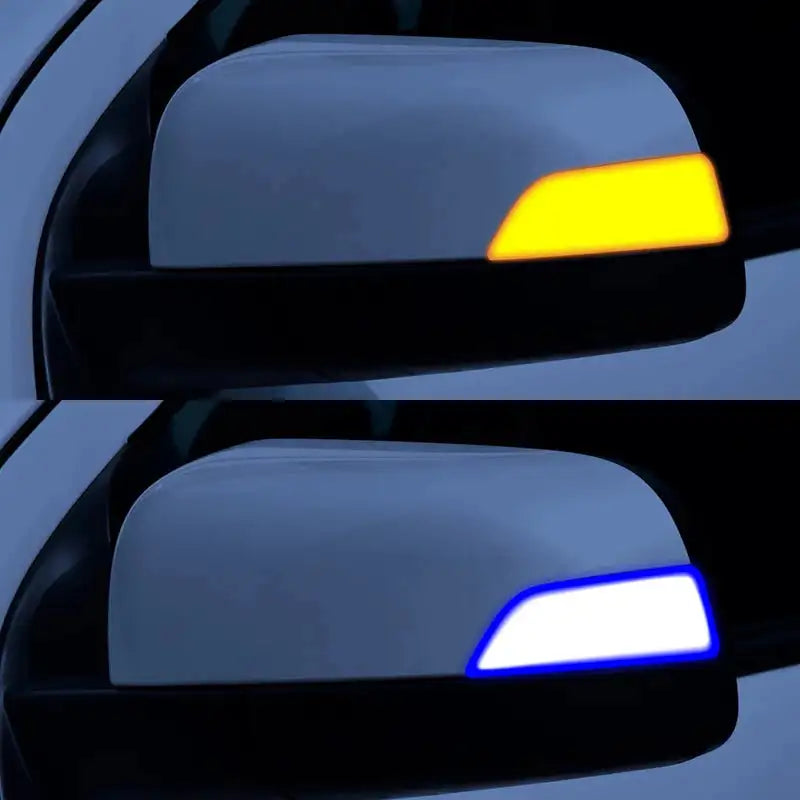 Renault Megane Mk3 2008 2016 Led Dynamic Mirror Turn Signal Blue-Yellow