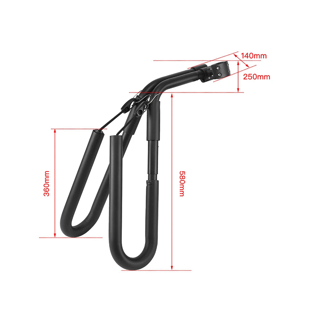 Surfboard Bike Rack Carrier &ndash; Ultra-Light Construction