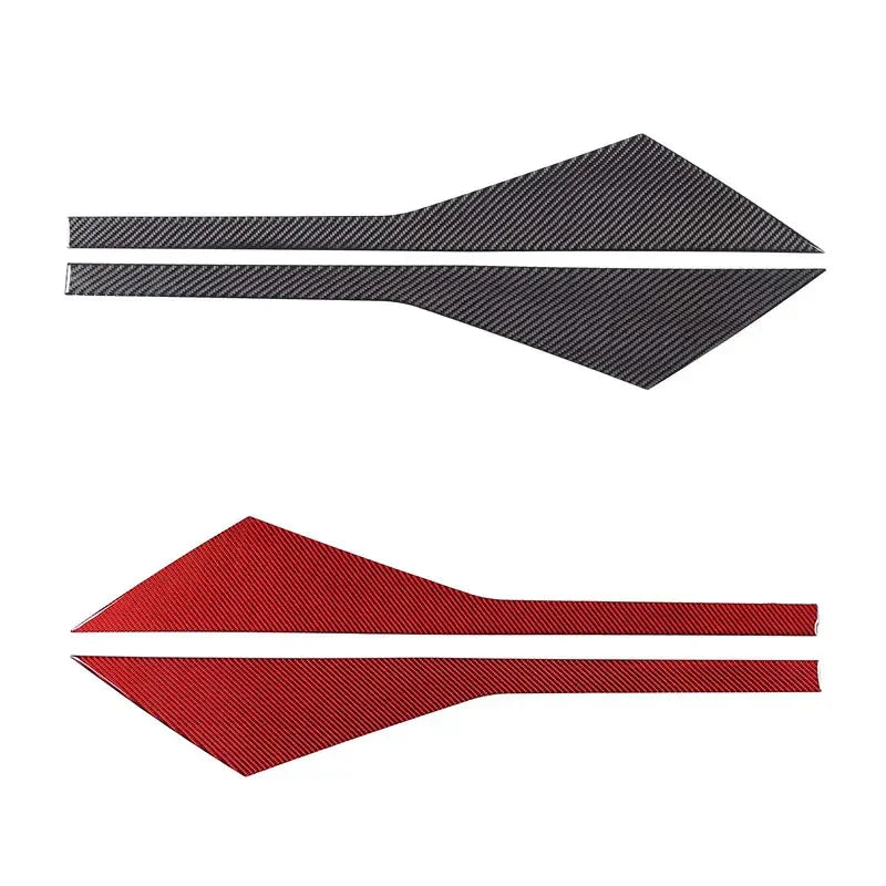 Cobertura de Acabamento em Fibra de Carbono para Pilar A do Chevrolet Corvette C6