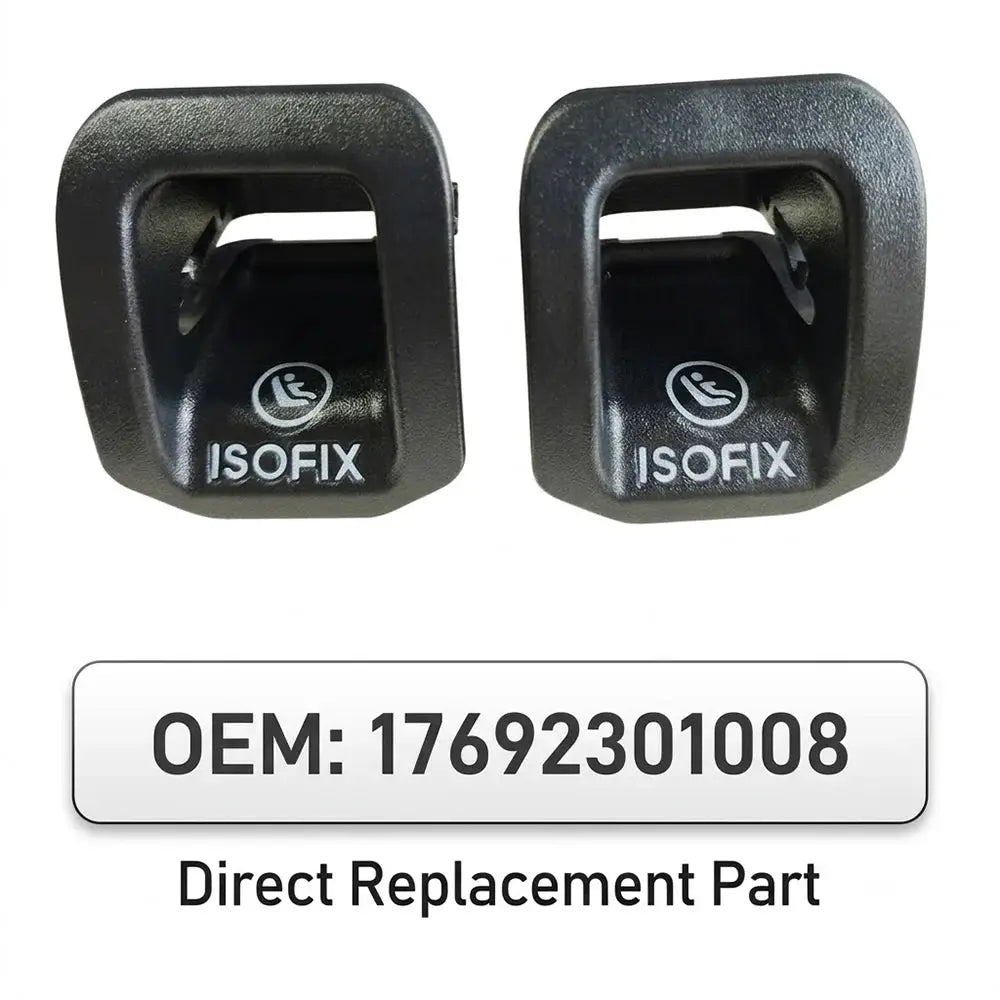 ISOFIX Rear Seat Hook Cover For Mercedes-Benz A CLA GLA W176 W117 W156 by InterCyprus Trading Ltd