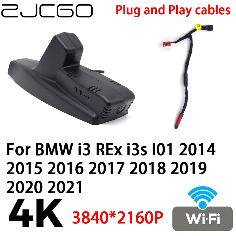 DVR vaizdo kamera 4K 2160P BMW i3 REx i3s