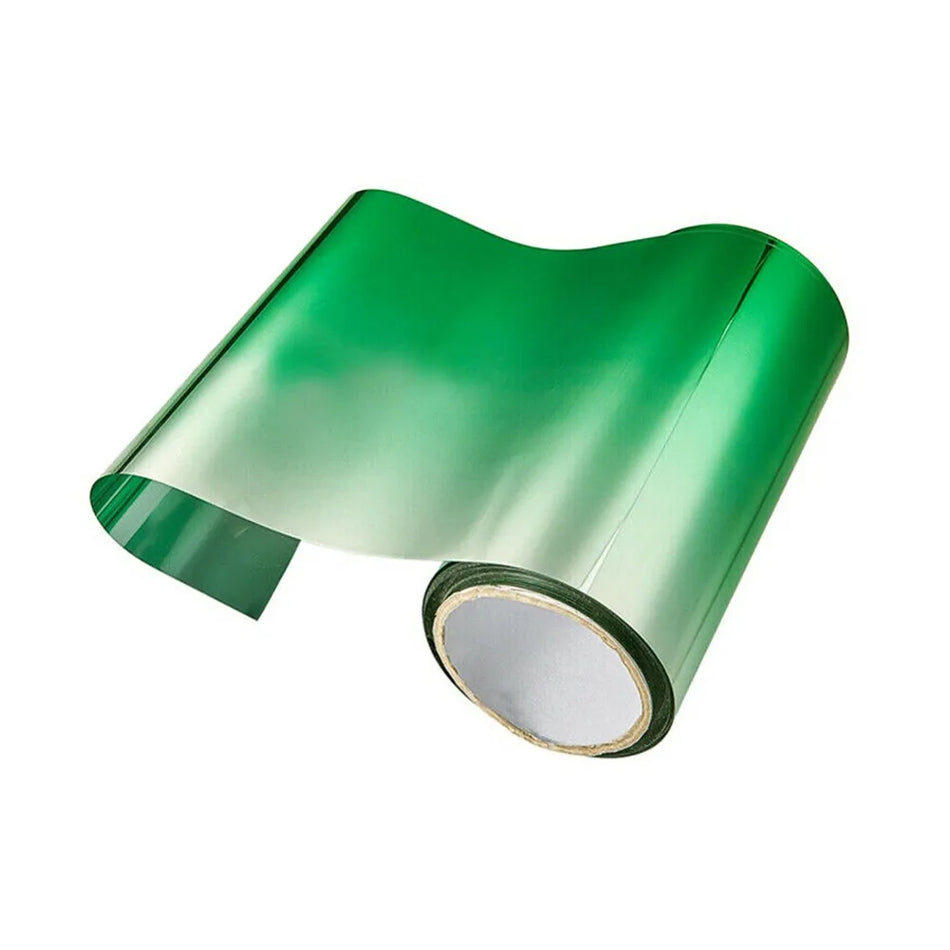 Auto Sonnenblenden Tönungsfolie grün PVC, 150cm Rolle, 60 bis 80 Prozent Lichtdurchlässigkeit