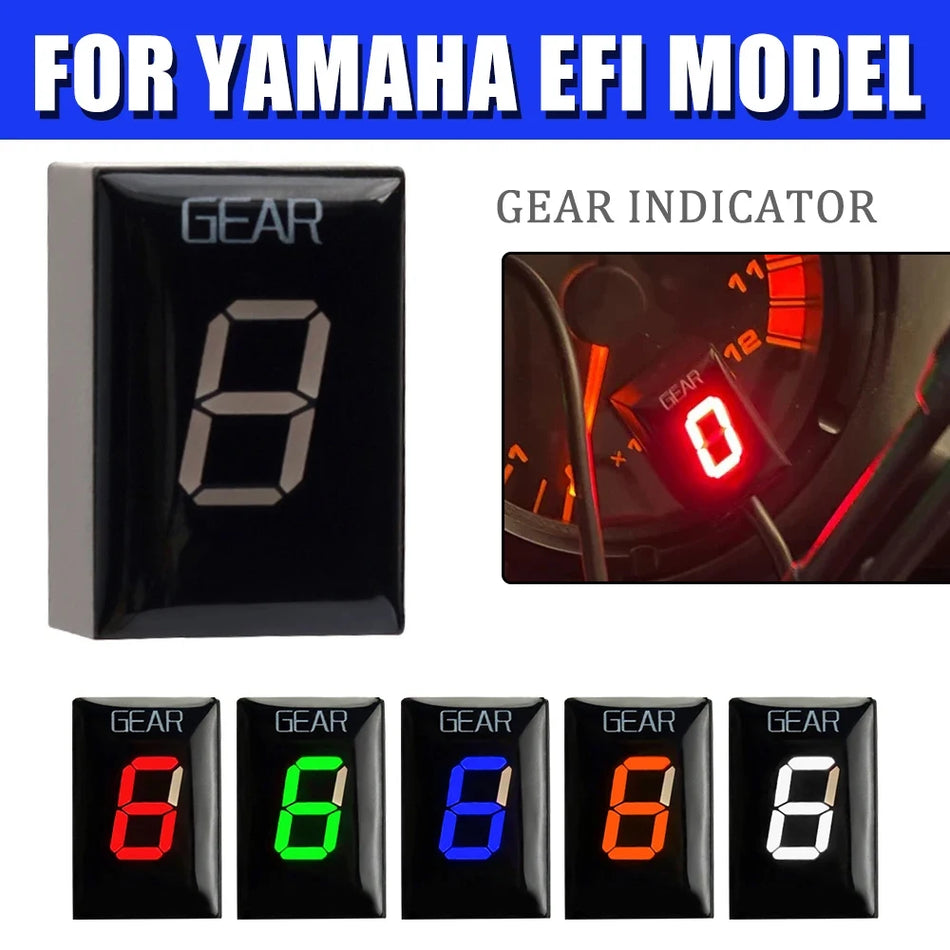 Yamaha gearindikator med LED-display til FZ1 FZ8 FZ16 R1 R6 ABS