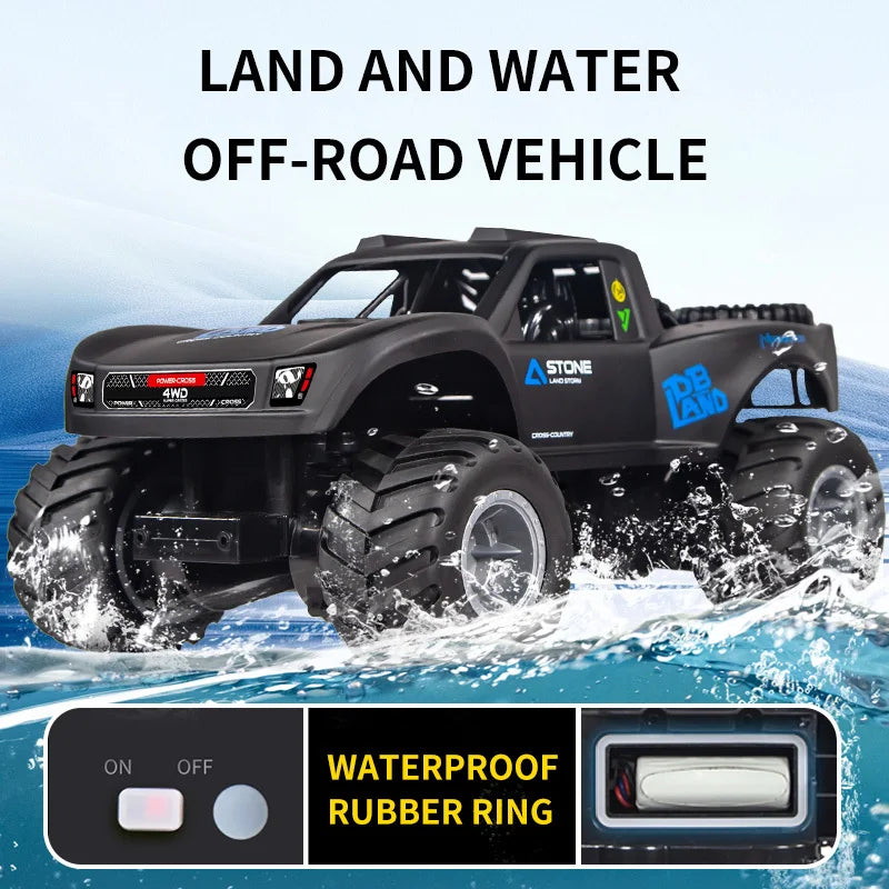 JJRC Q156 4WD Off-Road Amphibious Remote Control Stunt Car