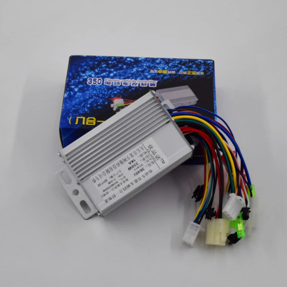 350W Dual Mode Electric Bike Brushless Motor Controller for 36V/48V Vehicles
