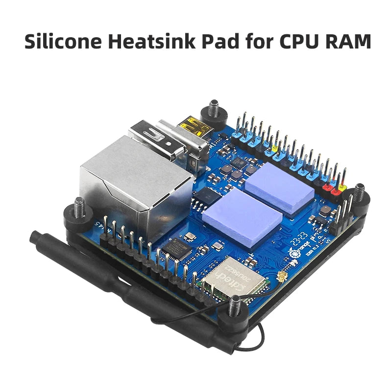 Orange Pi Zero 3 Aluminum Case &ndash; Efficient Passive Cooling Solution