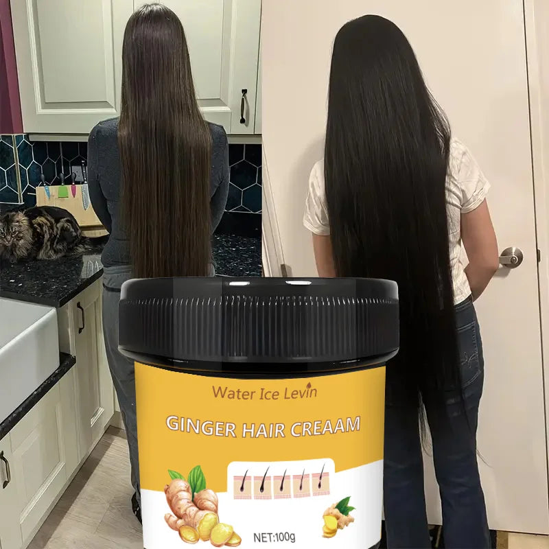 Ginger Scented Hair Mask &ndash; Moisturizing Scalp Massage for Strengthened Hair