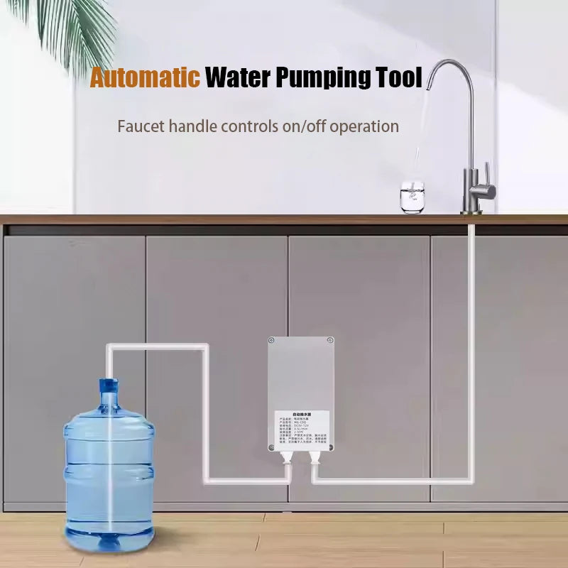 Bomba de agua eléctrica 12V para llenado de fregaderos de caravana y dispensador de agua