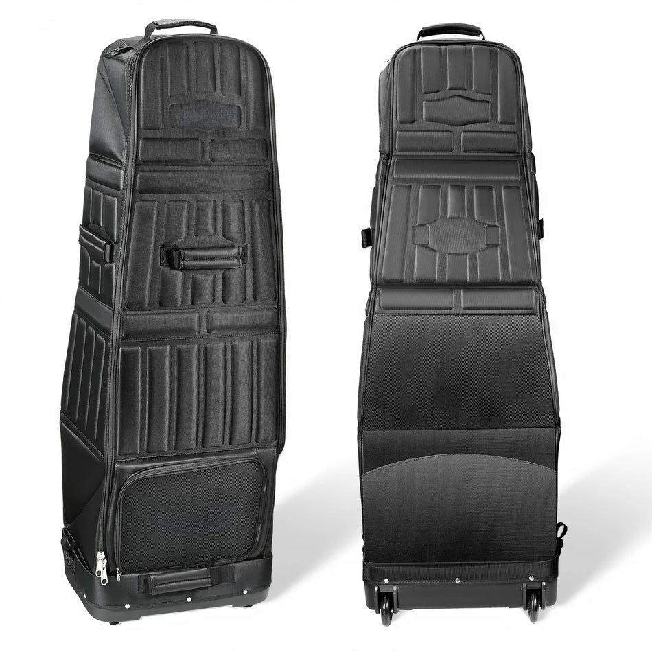 Geantă de călătorie pentru golf rezistentă cu roți, din nylon moale