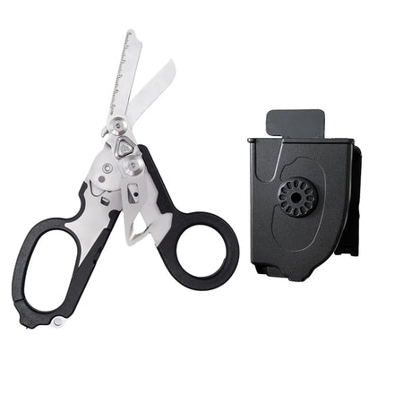 Leatherman Raptor Rescue Scissor Replacement &ndash; Lightweight Black and scabbard