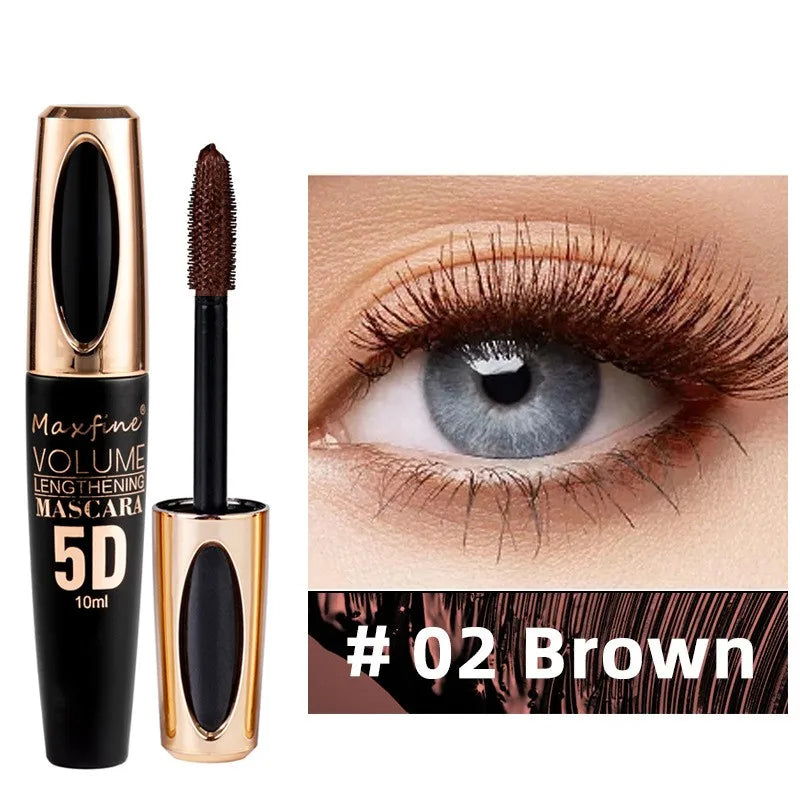MAXFINE 5D Silk Mascara &ndash; Long Lasting Waterproof Volume 02