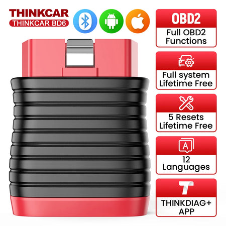 Thinkcar BD6 - Full System Diagnostic With OBD2 Code Reader THINKCAR BD6 / United States