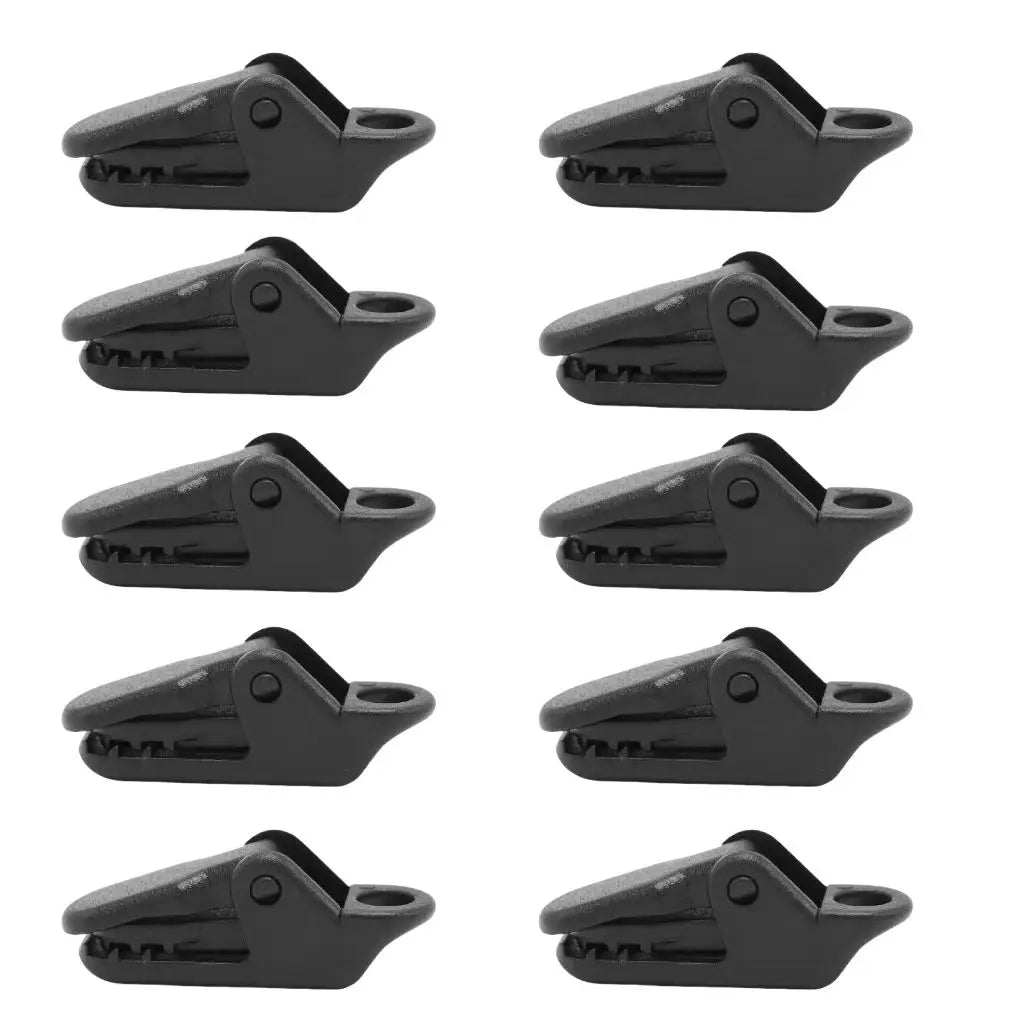 Heavy-Duty Tarp Clips for Outdoor Tents and Canopies 10 Pcs