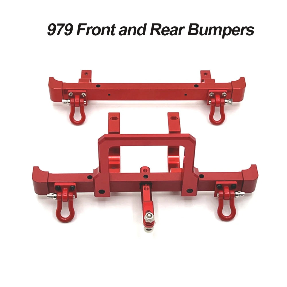Upgraded MN82 RC Car &ndash; 2.4G 4WD Off-Road Performance Front rear bumpers