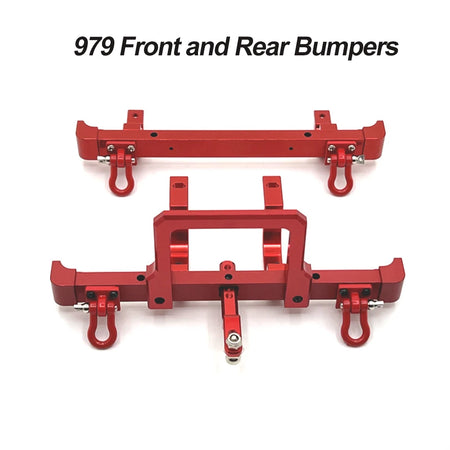 Upgraded MN82 RC Car &ndash; 2.4G 4WD Off-Road Performance Front rear bumpers
