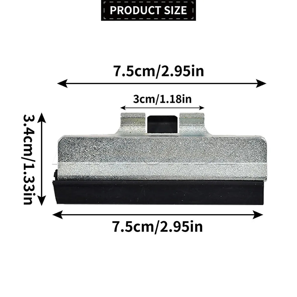 Cubierta de inserción de tope de riel de aluminio cepillado para VW Transporter T5
