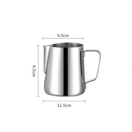WUWANLI Stainless Steel Milk Frothing Pitcher &ndash; Precision Measurement for Perfect Latte Art 600ML Original