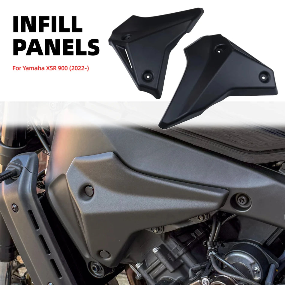 Yamaha XSR 900 Infill-paneler skydd för 2022-2025 främre kåpa deflektorskydd, sidopanel