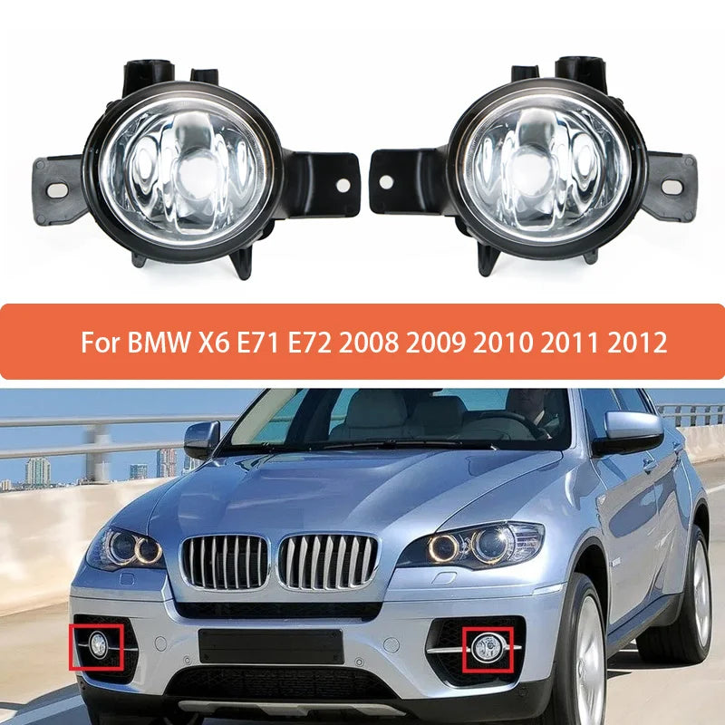 Сборка передних противотуманных фар для BMW X6 E71 E72 2008 2012