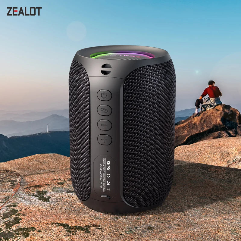 ZEALOT-S32PRO &ndash; Powerful Bass Outdoor Bluetooth Speaker