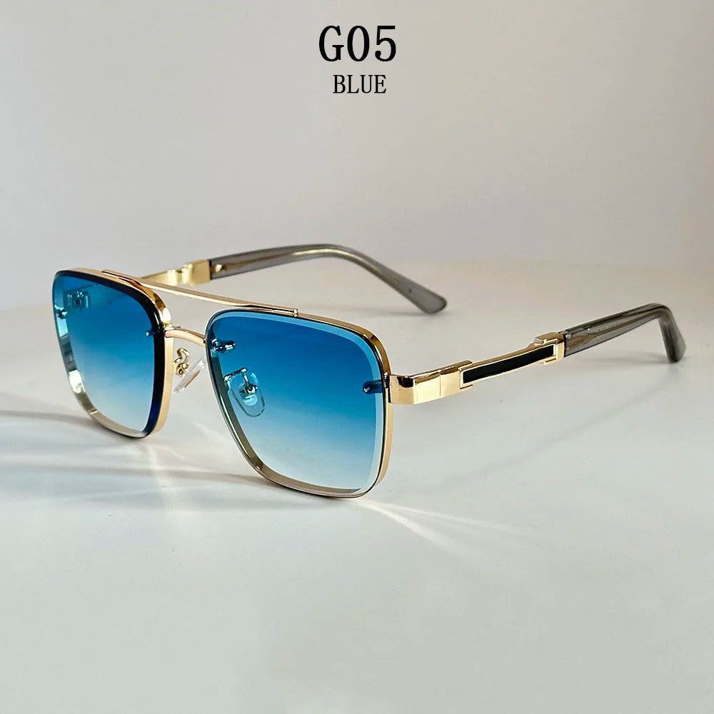 2025 New Square Sunglass &ndash; Vintage Anti UV Protection G05 / CHINA / As the picture