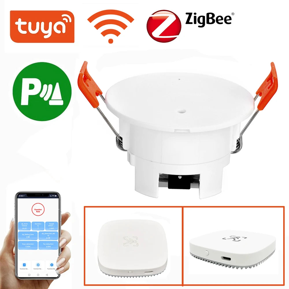 WKD-PIR06 Tuya ZigBee WiFi MmWave &ndash; Real-Time Detection