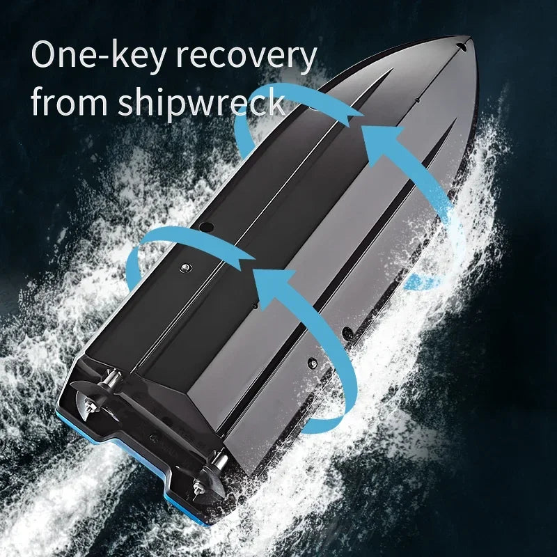 HJ819 RC Boat &ndash; Luminous LED Night Glow RC Racing Boat